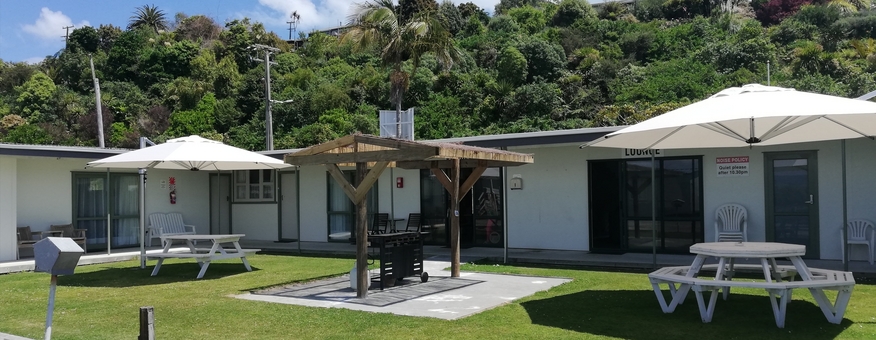 Kawhia beachside motel accommodation