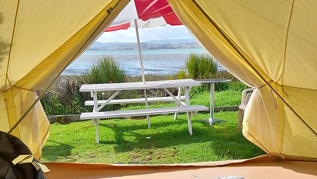 glamping tent